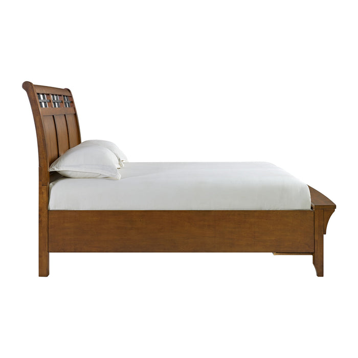Gage - Sleigh Storage Bed – Storage Beds by Elements International at Furniture Wholesale Plus , Nashville furniture store
