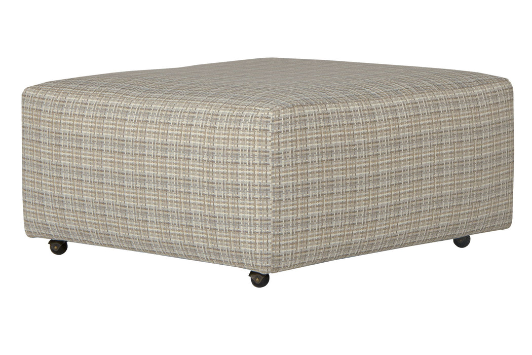 McPherson - Castered Cocktail Ottoman - White – Coffee Table Ottomans by Catnapper at Furniture Wholesale Plus , Nashville furniture store