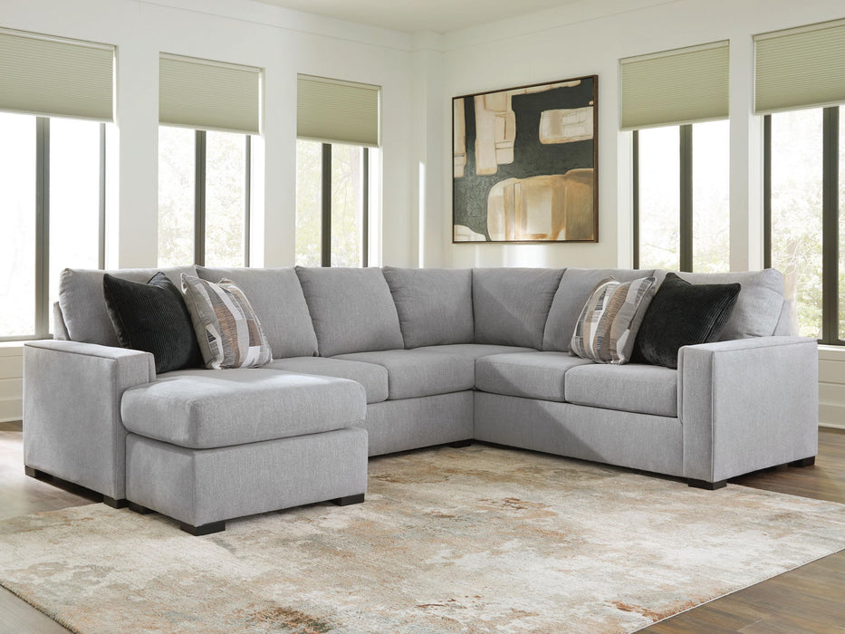 Lakepoint - Sectional – Stationary Sectionals by Benchcraft® at Furniture Wholesale Plus , Nashville furniture store
