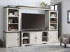 Havalance - 4 Pc. - Entertainment Center - 67" TV Stand - Brown / Beige – Entertainment Centers by Signature Design by Ashley® at Furniture Wholesale Plus , Nashville furniture store