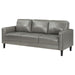 Ruth - Upholstered Track Arm Sofa – Stationary Sofas by Coaster Fine Furniture at Furniture Wholesale Plus , Nashville furniture store
