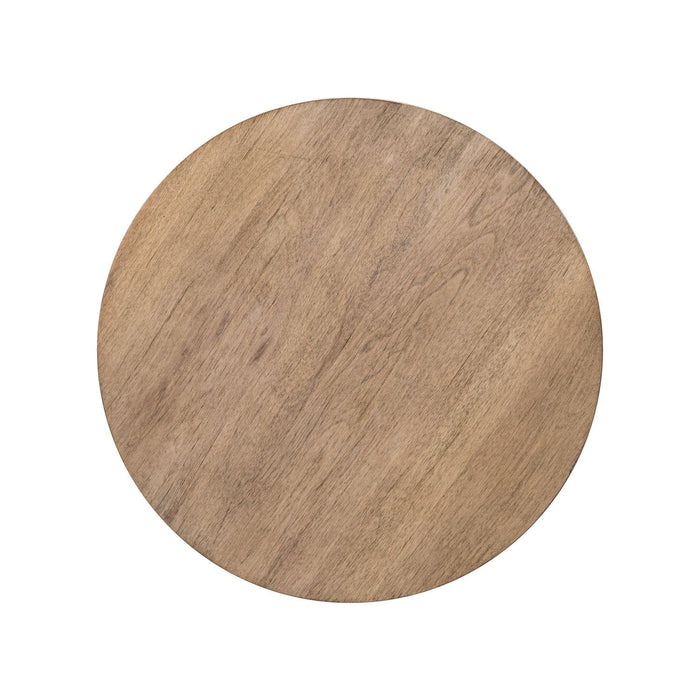 Haven Hills - Round Chairside Table - Camel Beige – Chair Side Tables by Liberty Furniture at Furniture Wholesale Plus , Nashville furniture store