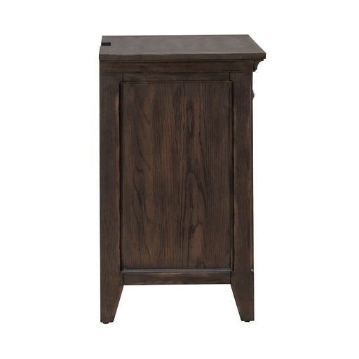 Paradise Valley - Nightstand With Charging Station - Saddle Brown – Nightstands w/ Charging Stations by Liberty Furniture at Furniture Wholesale Plus , Nashville furniture store