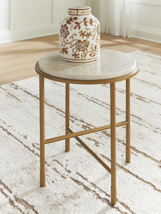 Alben - Round Table – End Tables by Signature Design by Ashley® at Furniture Wholesale Plus , Nashville furniture store