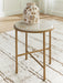 Alben - Round Table – End Tables by Signature Design by Ashley® at Furniture Wholesale Plus , Nashville furniture store