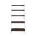 Farmhouse - Leaning Bookcase - Two Tone White / Wood Tone – Standard Bookcases by Liberty Furniture at Furniture Wholesale Plus , Nashville furniture store