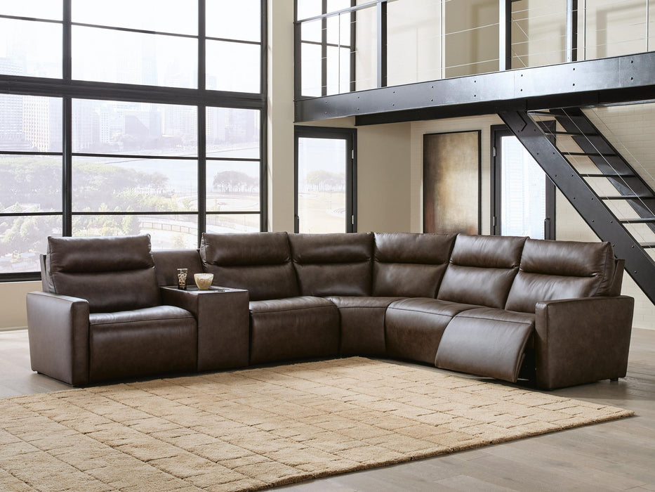 ModZ - Power Reclining Sectional – Reclining Sectionals by Benchcraft® at Furniture Wholesale Plus , Nashville furniture store