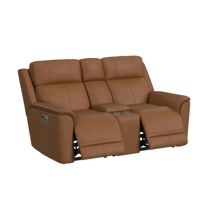 Mustang - P3 Loveseat With Console – Reclining Loveseats by Elements International at Furniture Wholesale Plus , Nashville furniture store