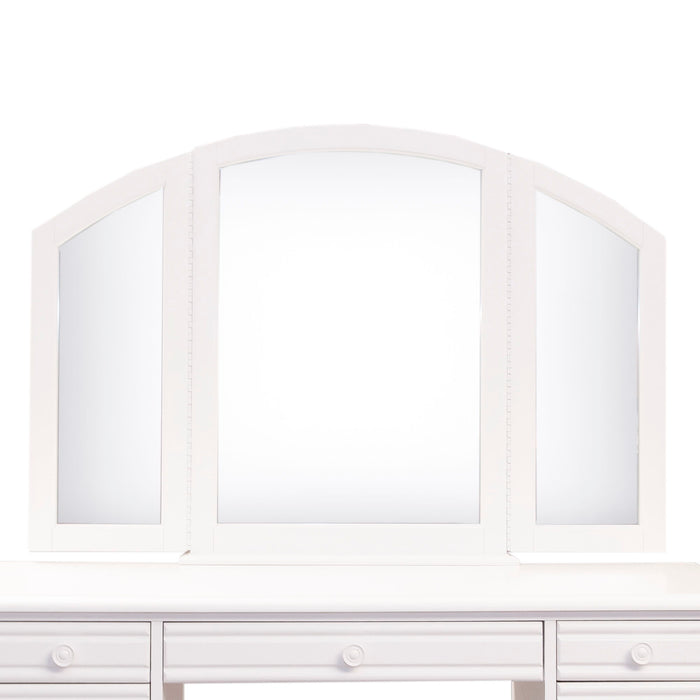 Summer House - Vanity Mirror - Oyster White – Vanity Mirrors by Liberty Furniture at Furniture Wholesale Plus , Nashville furniture store
