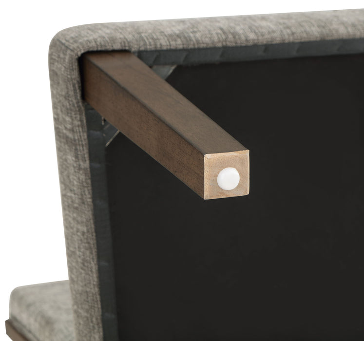 Quinn - Chair (Set of 2) - Dark Brown – Chair Sets by Steve Silver Furniture at Furniture Wholesale Plus , Nashville furniture store