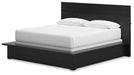 Londer - California King Panel Bed - Black – Panel Beds by Millennium® by Ashley at Furniture Wholesale Plus , Nashville furniture store