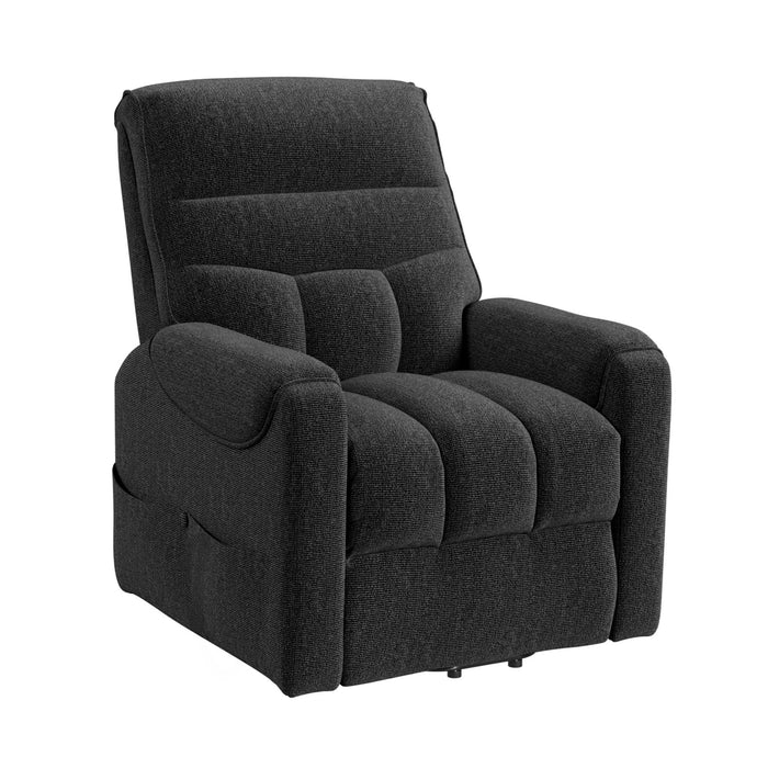 Desoto - Power Lift Chair - Sahara Black – Lift Chairs by Elements International at Furniture Wholesale Plus , Nashville furniture store