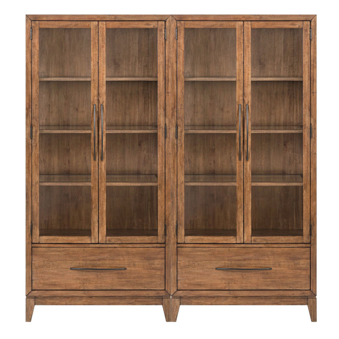 Shaker Lakes - Bunching Display Cabinet – Display Cabinets by Liberty Furniture at Furniture Wholesale Plus , Nashville furniture store