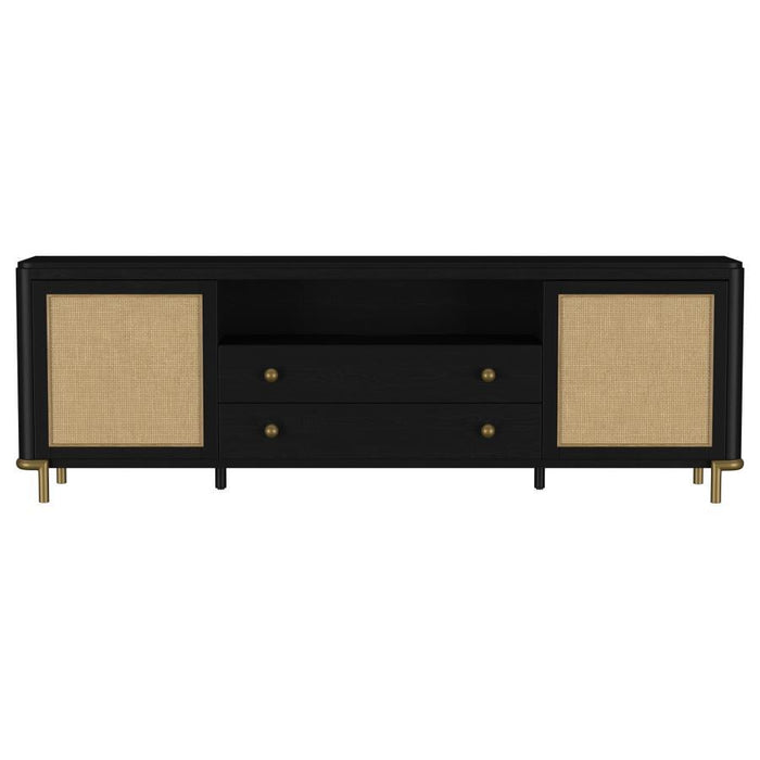 Arini - Rattan Cane 2-Door TV Stand Media Console - Premium TV Stands from Coaster Fine Furniture - Just $1079! Shop now at Furniture Wholesale Plus  We are the best furniture store in Nashville, Hendersonville, Goodlettsville, Madison, Antioch, Mount Juliet, Lebanon, Gallatin, Springfield, Murfreesboro, Franklin, Brentwood