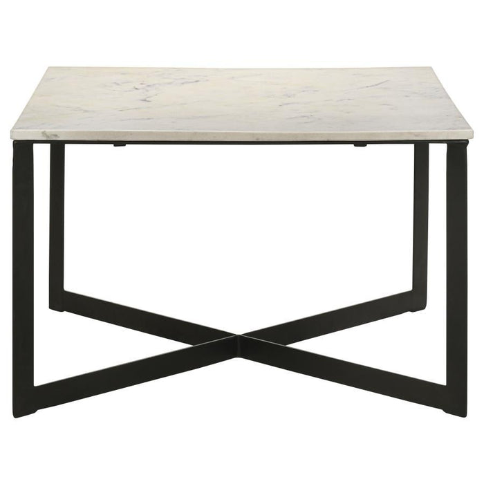 Tobin - Square Marble Top Table – End Tables by Coaster Fine Furniture at Furniture Wholesale Plus , Nashville furniture store