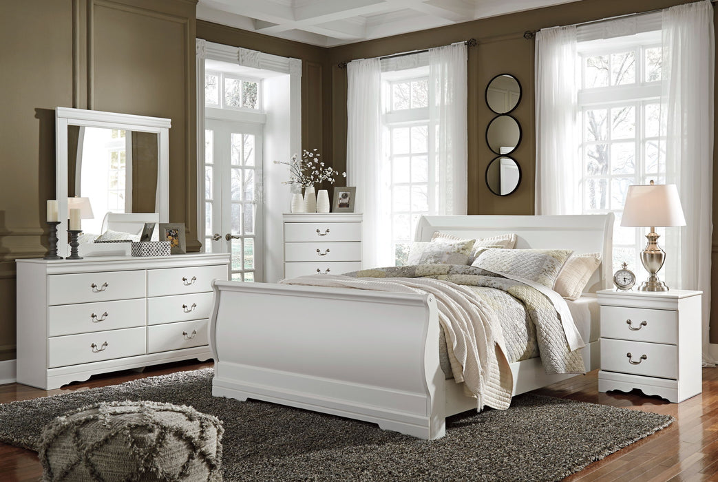 Anarasia - Sleigh Bed Set – 6 Piece Bedroom Sets by Signature Design by Ashley® at Furniture Wholesale Plus , Nashville furniture store