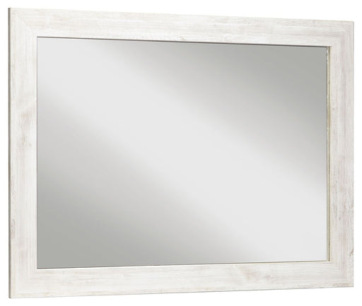 Paxberry - Bedroom Accent Mirror - Whitewash – Mirrors by Signature Design by Ashley® at Furniture Wholesale Plus , Nashville furniture store