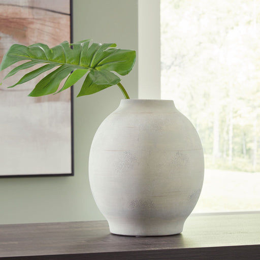 Clayson - Vase - 12.2" - Sage Green – Vases & Jars by Signature Design by Ashley® at Furniture Wholesale Plus , Nashville furniture store