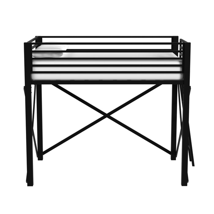 Talia - Loft Bunk And Ladder – Bunk Beds by Elements International at Furniture Wholesale Plus , Nashville furniture store