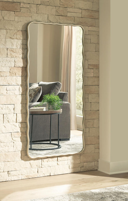 Brenthill - Accent Mirror - Gold – Accent Mirrors by Signature Design by Ashley® at Furniture Wholesale Plus , Nashville furniture store