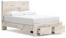 Lawroy - Panel Bed With Storage – Storage Beds by Signature Design by Ashley® at Furniture Wholesale Plus , Nashville furniture store