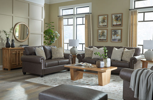Roxmere - Living Room Set – Stationary Chair & Ottoman by Benchcraft® at Furniture Wholesale Plus , Nashville furniture store