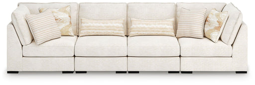 Donelson Creek - 4-Piece Sectional - Vanilla – Stationary Sectionals by Benchcraft® at Furniture Wholesale Plus , Nashville furniture store