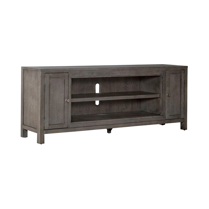 Fireplace TV Consoles - 78" Fireplace TV Console FTS - Dark Brown – Fireplace TV Stands by Liberty Furniture at Furniture Wholesale Plus , Nashville furniture store