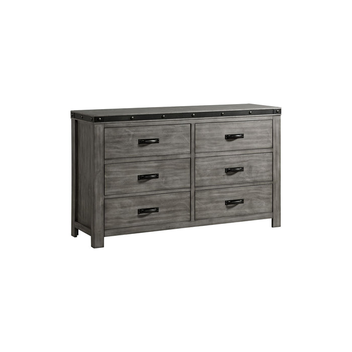 Wade - Youth 6-Drawer Dresser – Dressers by Elements International at Furniture Wholesale Plus , Nashville furniture store