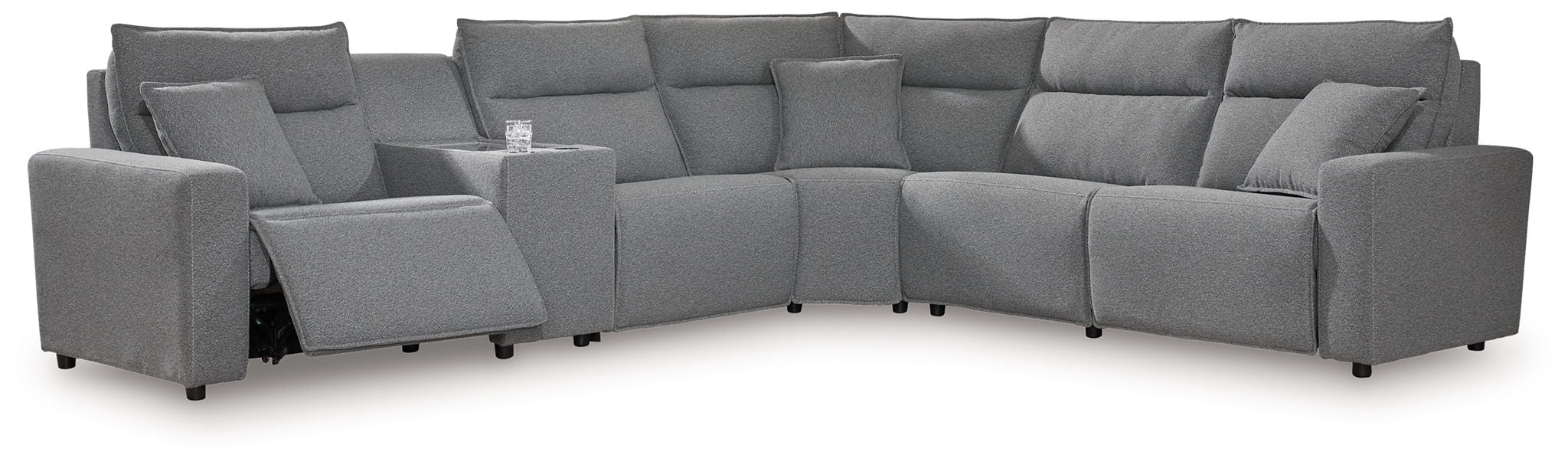 ModMax II - Salt And Pepper - Reclining Sectional – Reclining Sectionals by Signature Design by Ashley® at Furniture Wholesale Plus , Nashville furniture store