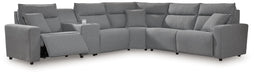 ModMax II - Salt And Pepper - Reclining Sectional – Reclining Sectionals by Signature Design by Ashley® at Furniture Wholesale Plus , Nashville furniture store