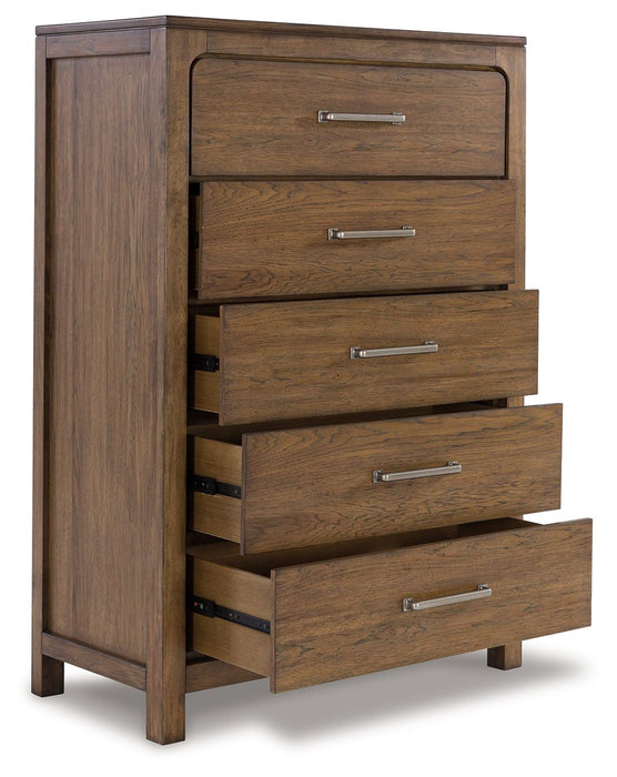 Cabalynn - Five Drawer Chest - Light Brown – Accent Chests by Signature Design by Ashley® at Furniture Wholesale Plus , Nashville furniture store