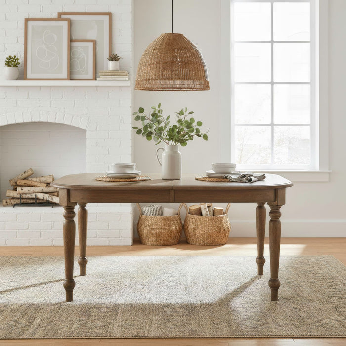 Carolina Crossing - Dining Room Leg Table Set – 5 Piece Dining Room Sets by Liberty Furniture at Furniture Wholesale Plus , Nashville furniture store
