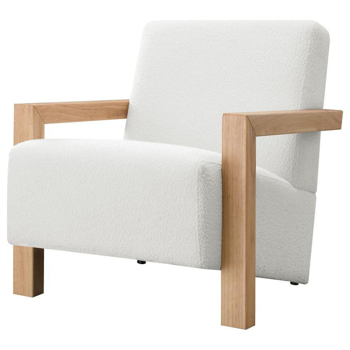 Fitzroy - Boucle Upholstered Accent Arm Chair - Premium Arm Chairs from Coaster Fine Furniture - Just $369! Shop now at Furniture Wholesale Plus  We are the best furniture store in Nashville, Hendersonville, Goodlettsville, Madison, Antioch, Mount Juliet, Lebanon, Gallatin, Springfield, Murfreesboro, Franklin, Brentwood