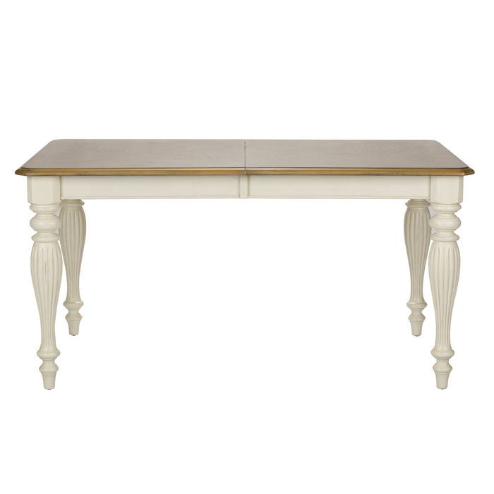 Cumberland Creek - Rectangular Leg Table - White – Dining Tables by Liberty Furniture at Furniture Wholesale Plus , Nashville furniture store