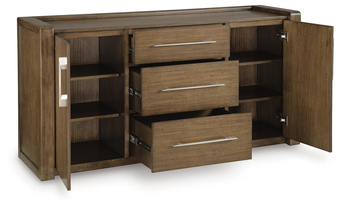 Marxmore - Dining Room Server - Brown – Servers by Benchcraft® at Furniture Wholesale Plus , Nashville furniture store