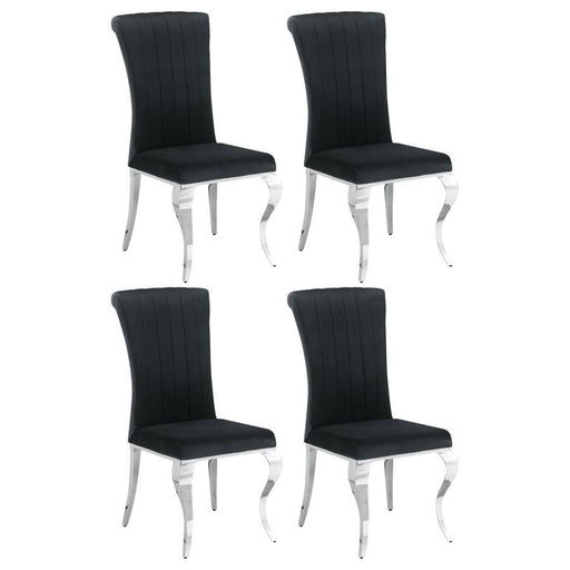 Betty - Upholstered Side Chairs (Set of 4) - Premium Chair Sets from CoasterEssence - Just $1129! Shop now at Furniture Wholesale Plus  We are the best furniture store in Nashville, Hendersonville, Goodlettsville, Madison, Antioch, Mount Juliet, Lebanon, Gallatin, Springfield, Murfreesboro, Franklin, Brentwood