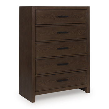 Ticanter - Five Drawer Chest - Brown – Accent Chests by Signature Design by Ashley® at Furniture Wholesale Plus , Nashville furniture store
