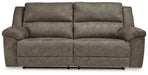 Laresview - 2 Seat Reclining Sofa - Fossil – Reclining Sofas by Signature Design by Ashley® at Furniture Wholesale Plus , Nashville furniture store