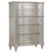 Evangeline - 6-Drawer Bedroom Chest - Silver Oak – Accent Chests by CoasterElevations at Furniture Wholesale Plus , Nashville furniture store