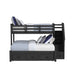 Hampton Kids - Bunk With Staircase And Trundle – Bunk Beds by Elements International at Furniture Wholesale Plus , Nashville furniture store