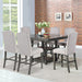 Caswell - Counter Dining Set – 7 Piece Dining Room Sets by Steve Silver Furniture at Furniture Wholesale Plus , Nashville furniture store