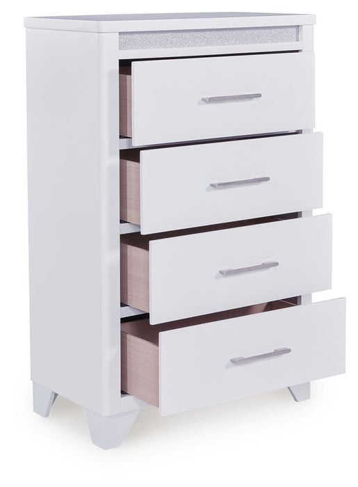 Jarlee - Four Drawer Chest - White – Accent Chests by Signature Design by Ashley® at Furniture Wholesale Plus , Nashville furniture store