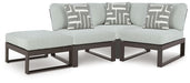 Beachloft - Outdoor Sectional – Stationary Sectionals by Signature Design by Ashley® at Furniture Wholesale Plus , Nashville furniture store