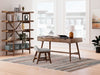 Lyncott - 3 Pc. - Home Office Desk, Chair, Bookcase - Brown – 3 Piece Home Office Sets by Signature Design by Ashley® at Furniture Wholesale Plus , Nashville furniture store