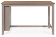 Harperfeld - Rectangular Dining Room Counter Table - Natural / Gray – Counter Tables by Signature Design by Ashley® at Furniture Wholesale Plus , Nashville furniture store