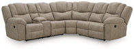 Pearce-Pike - Reclining Sectional – Reclining Sectionals by Signature Design by Ashley® at Furniture Wholesale Plus , Nashville furniture store