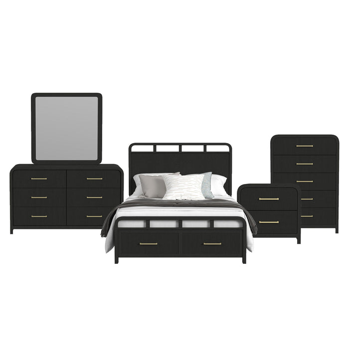 Ridgemont - Storage Bedroom Set – 3 Piece Bedroom Sets by Elements International at Furniture Wholesale Plus , Nashville furniture store