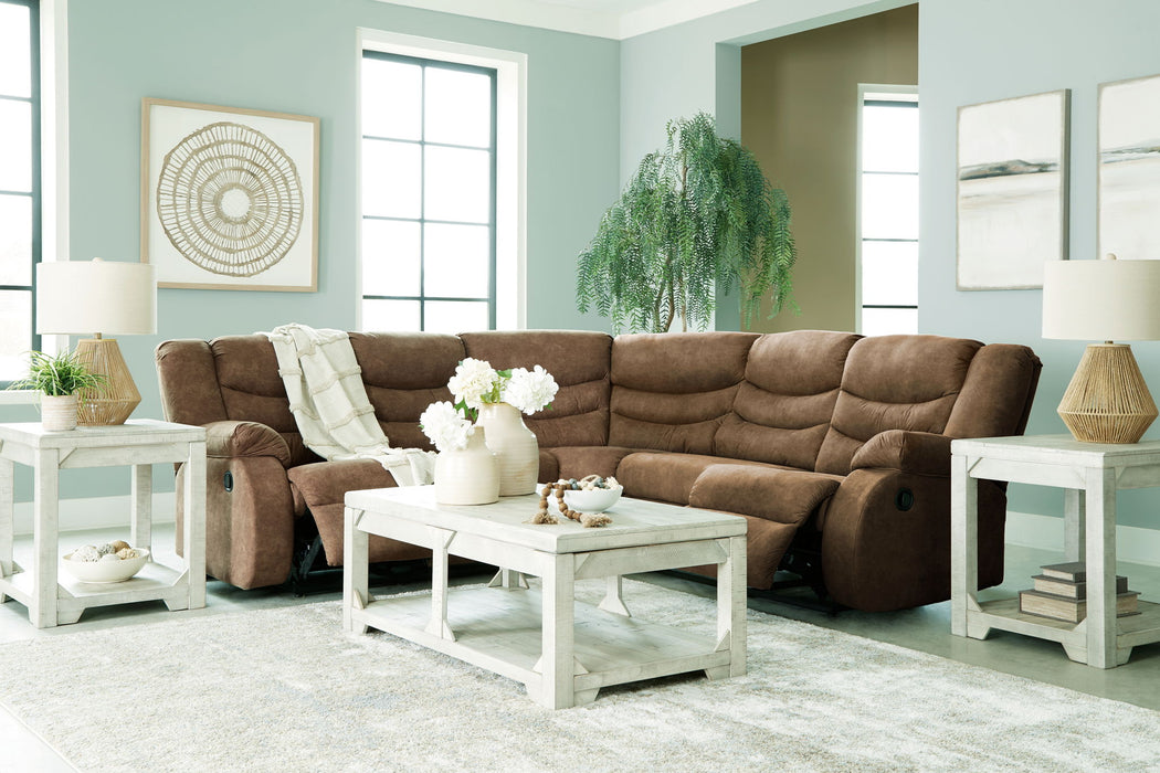 Partymate - Reclining Sectional – Reclining Sectionals by Signature Design by Ashley® at Furniture Wholesale Plus , Nashville furniture store