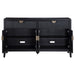 Brookmead - 4 Door Sideboard Buffet Storage Cabinet - Black – Buffets by Coaster Fine Furniture at Furniture Wholesale Plus , Nashville furniture store